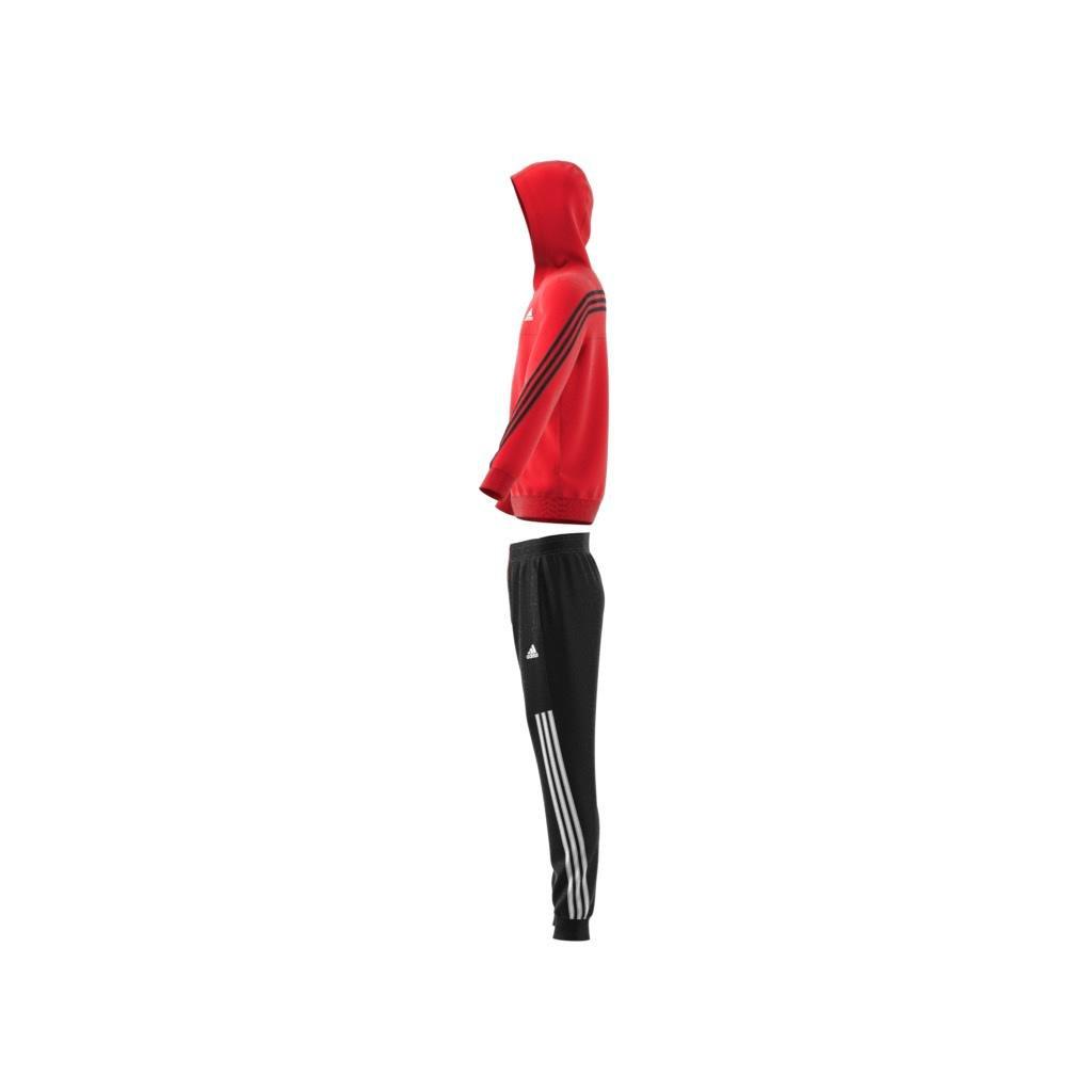 Kids 3-Stripes Tracksuit, Red, , large image number 13