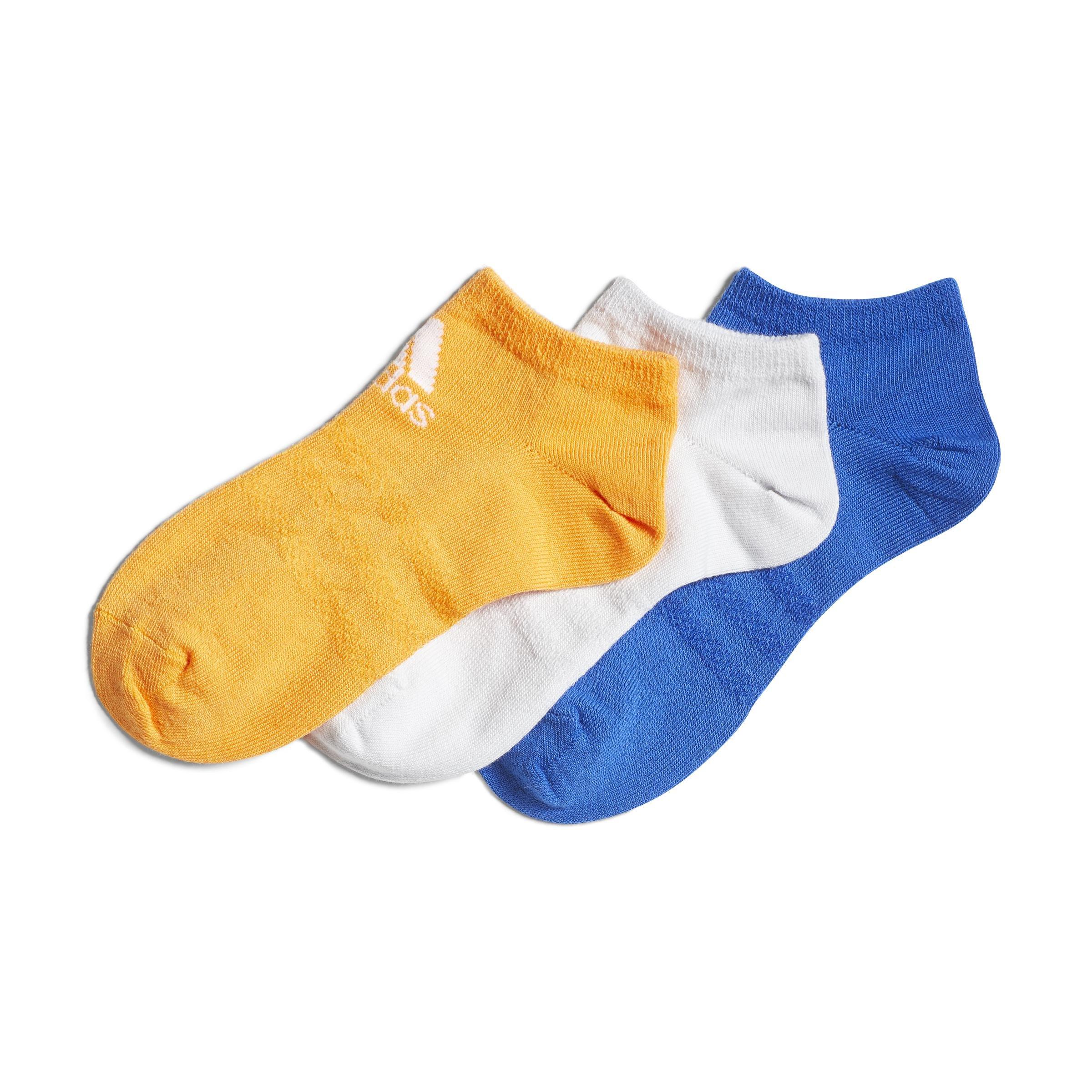 Unisex Kids Low Socks 3 Pairs, Multicolour, A901_ONE, large image number 0