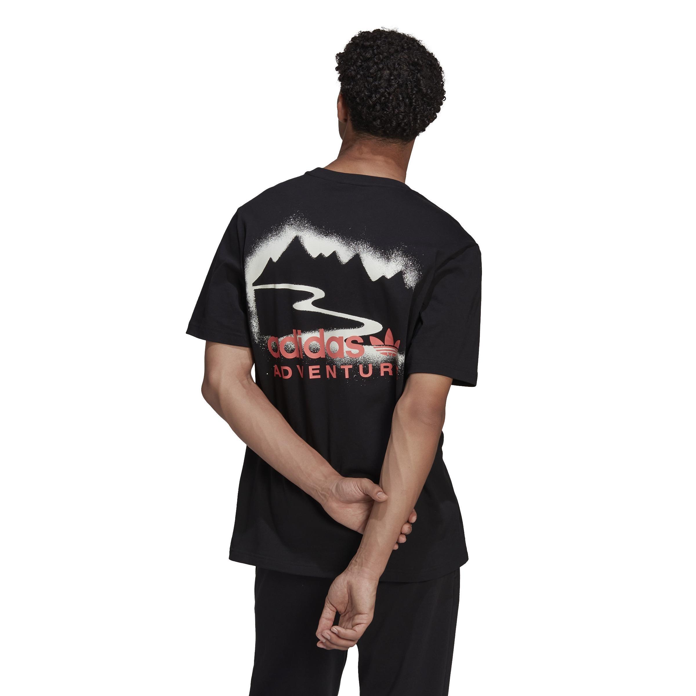 Adventure Mountain Spray T-Shirt, Black, , large image number 1