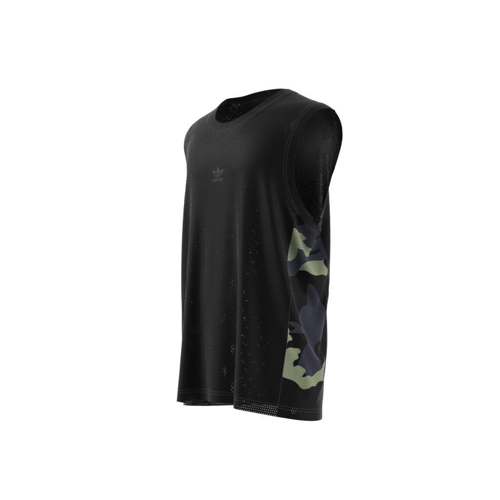 Graphics Camo Basketball Jersey, Black, , large image number 7