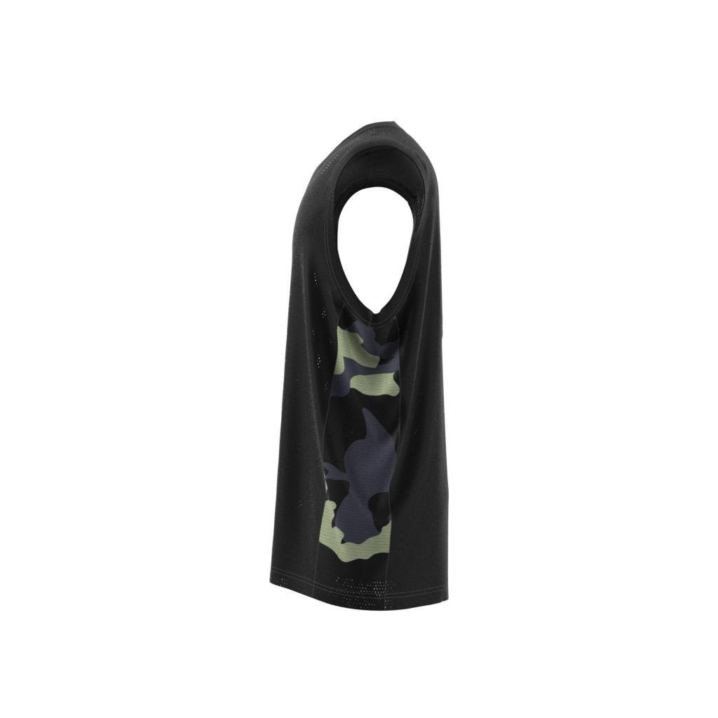 Graphics Camo Basketball Jersey, Black, , large image number 10