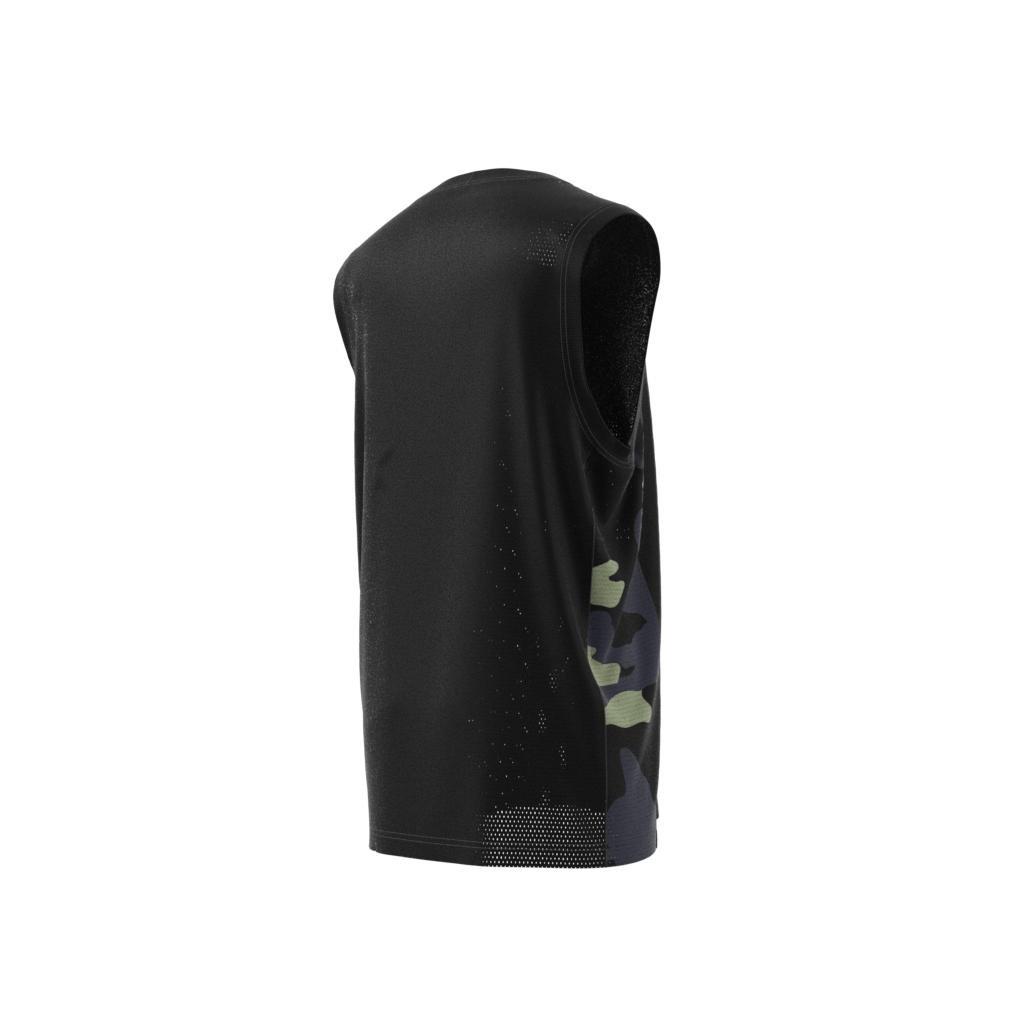 Graphics Camo Basketball Jersey, Black, , large image number 12