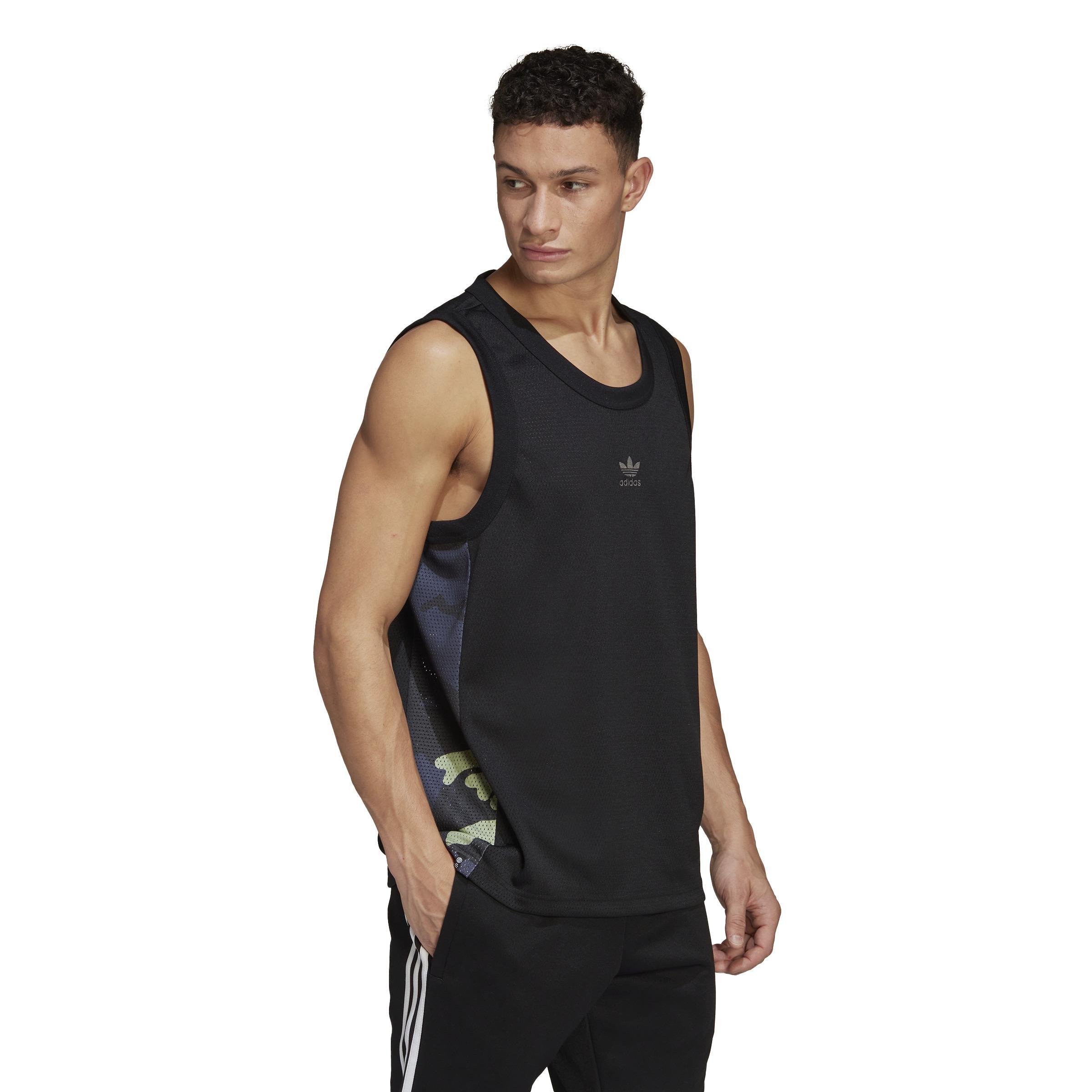 Graphics Camo Basketball Jersey, Black, , large image number 13