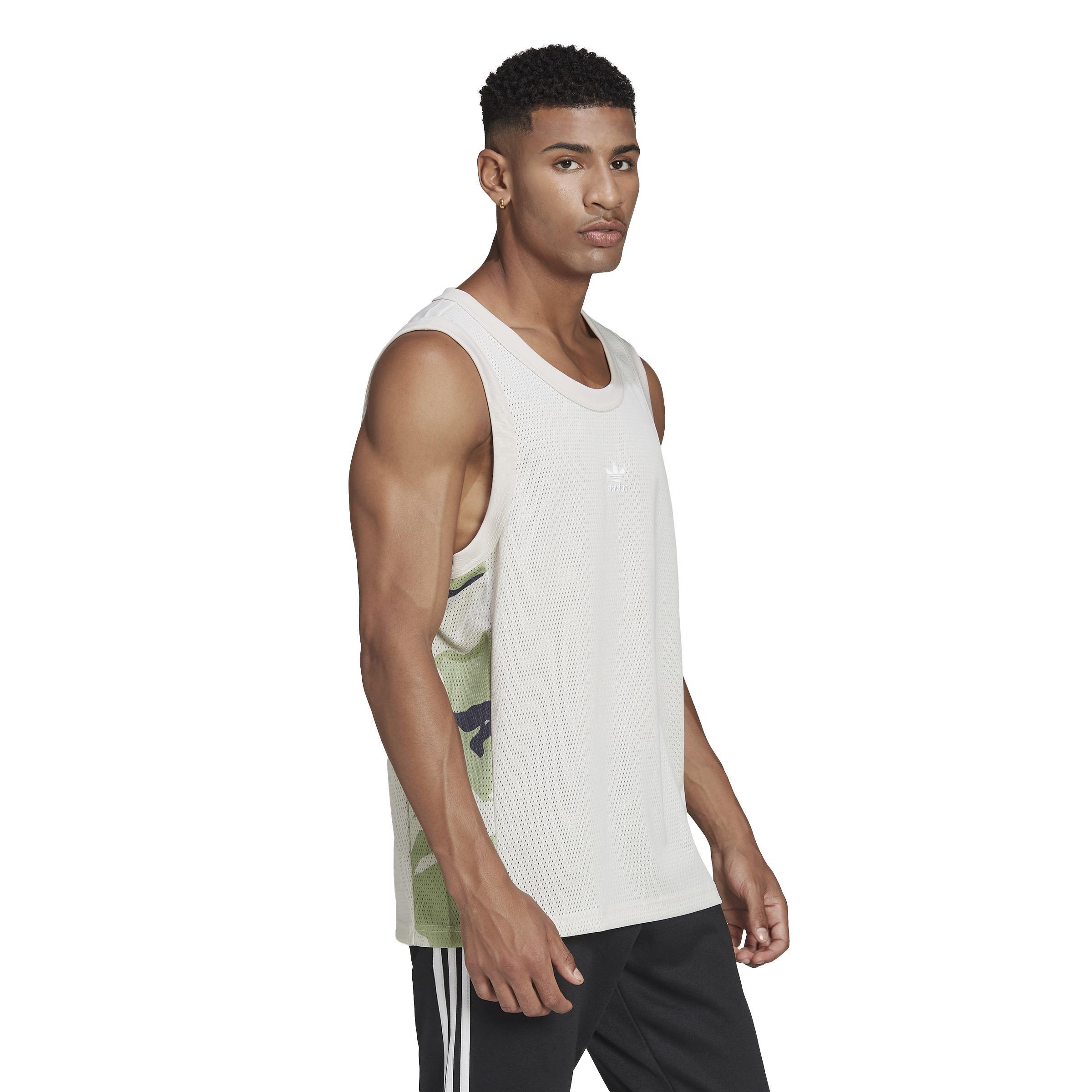 Graphics Camo Basketball Jersey, Grey, A901_ONE, large image number 1