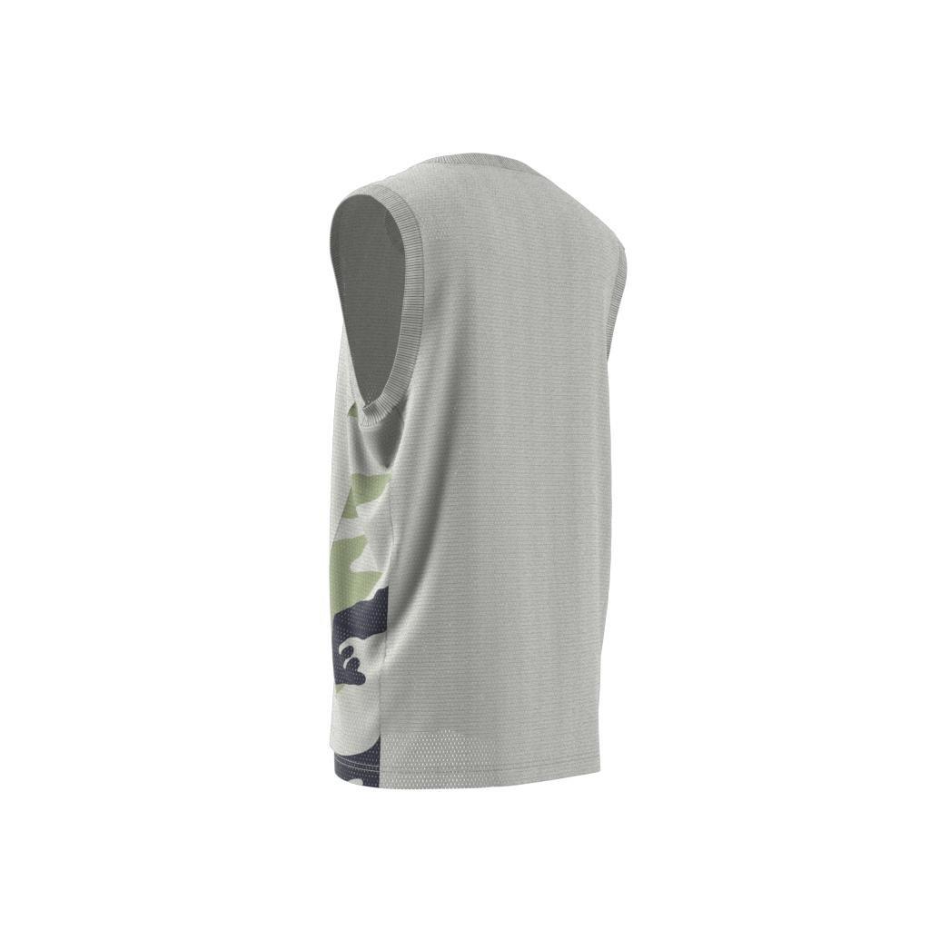 Graphics Camo Basketball Jersey, Grey, , large image number 5