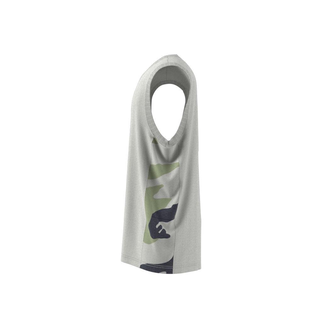 Graphics Camo Basketball Jersey, Grey, , large image number 7