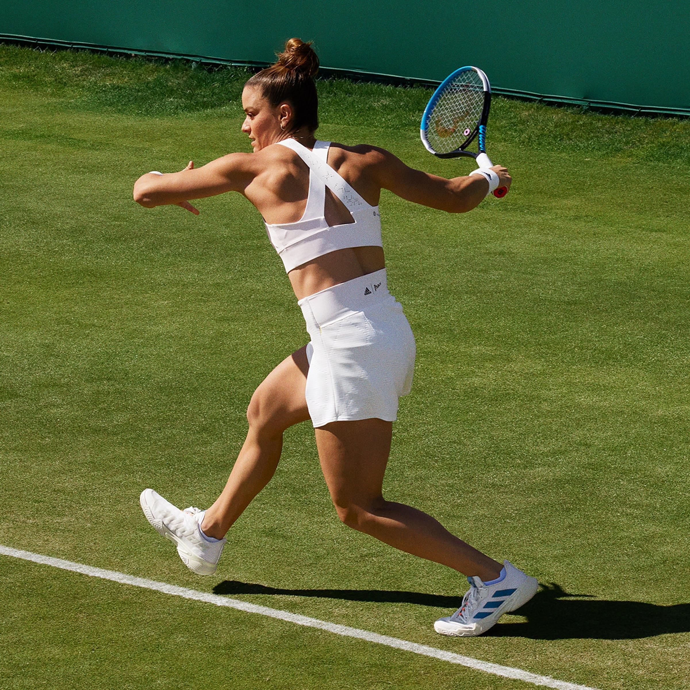 Tennis London Crop Top, White, , large image number 7