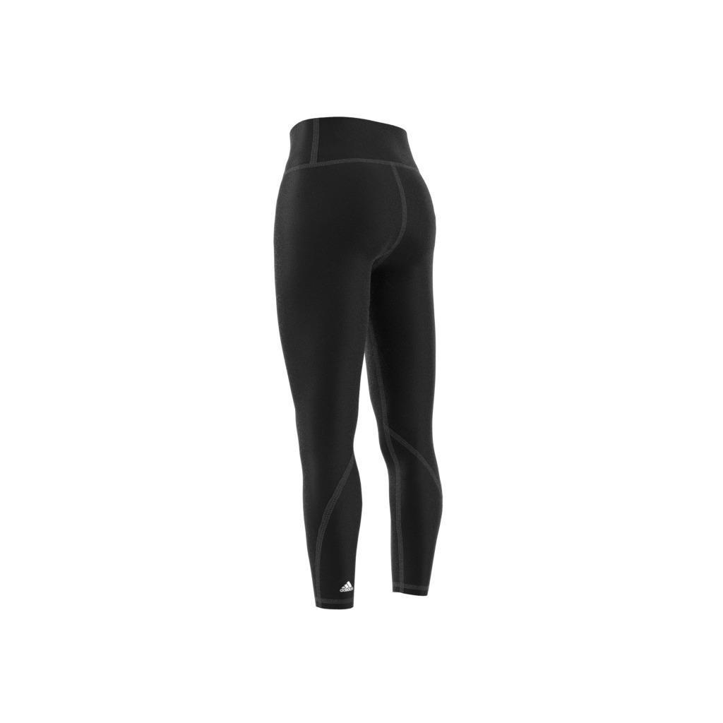 Optime Training Period-Proof 7/8 Leggings, Black, A901_ONE, large image number 4