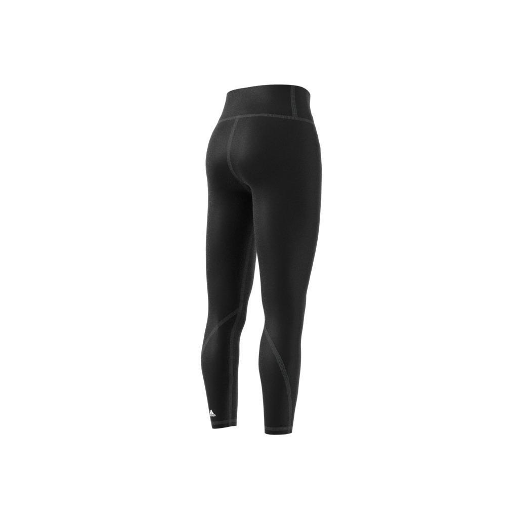 Optime Training Period-Proof 7/8 Leggings, Black, A901_ONE, large image number 5