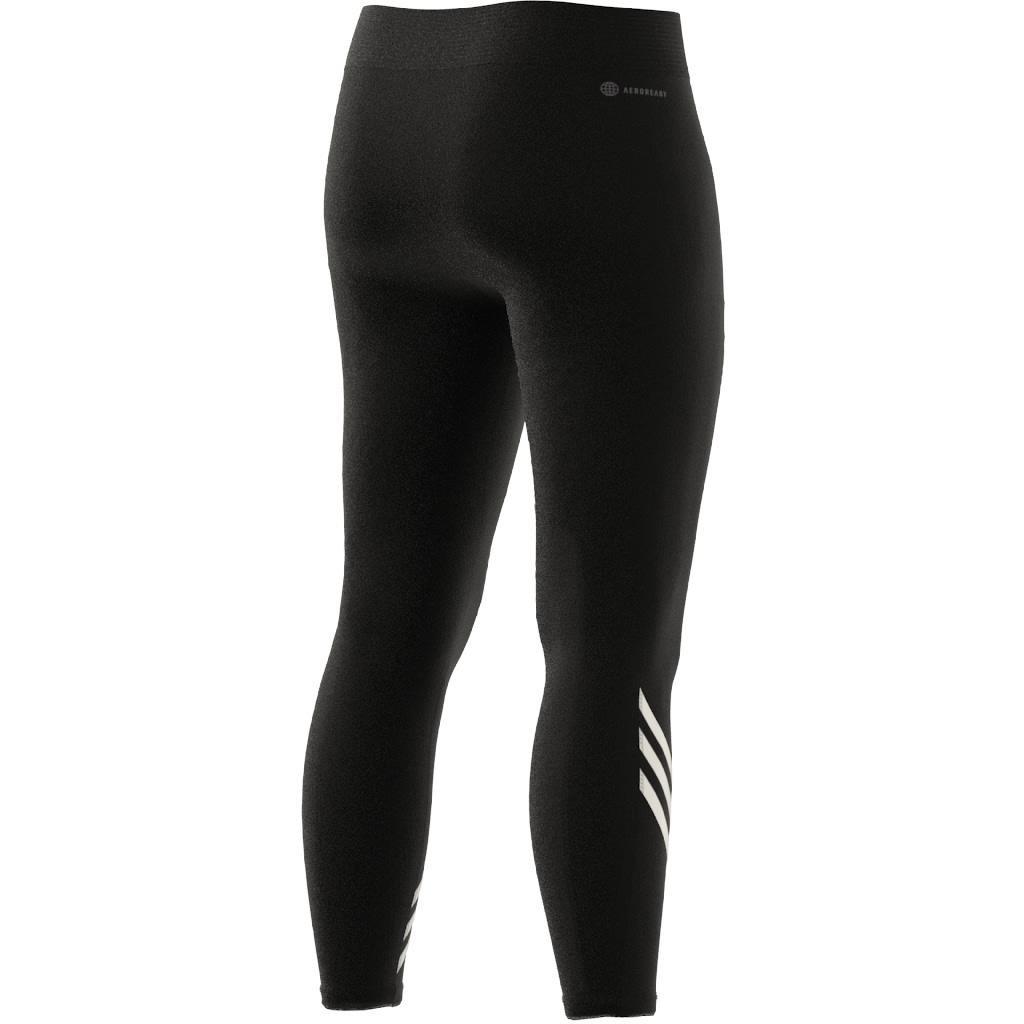 Techfit 3-Stripes Leggings, Black, A901_ONE, large image number 4
