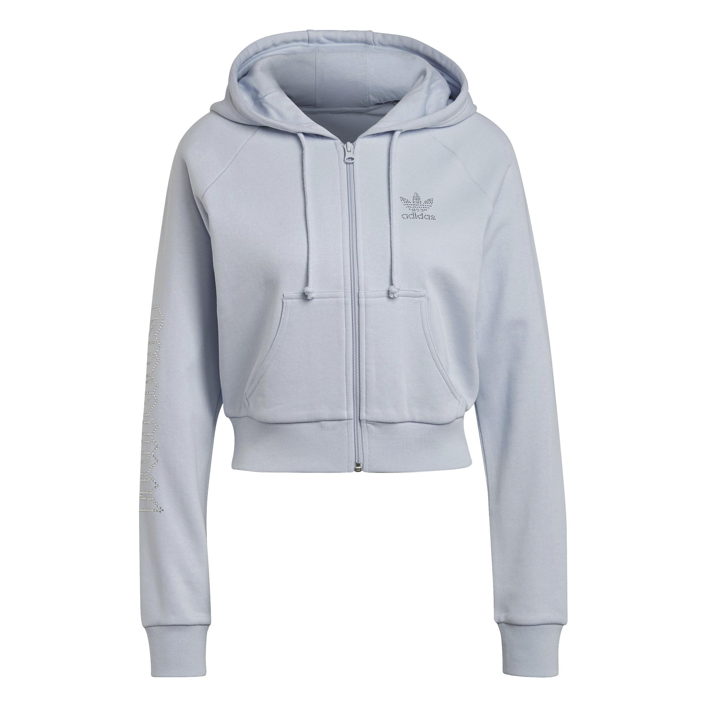 adidas 2000 Luxe Cropped Track Top, Blue, , large image number 1