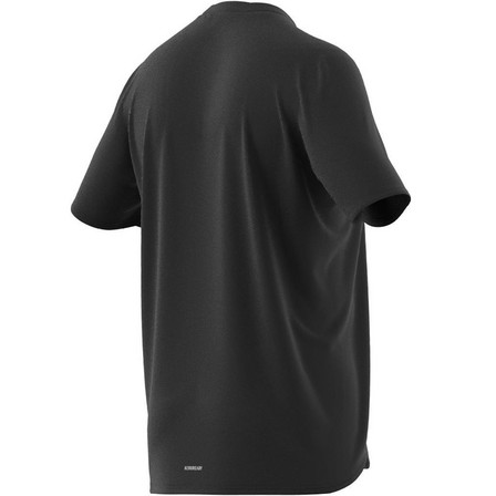 Men Aeroready Designed For Movement Tee, Black, A901_ONE, large image number 9