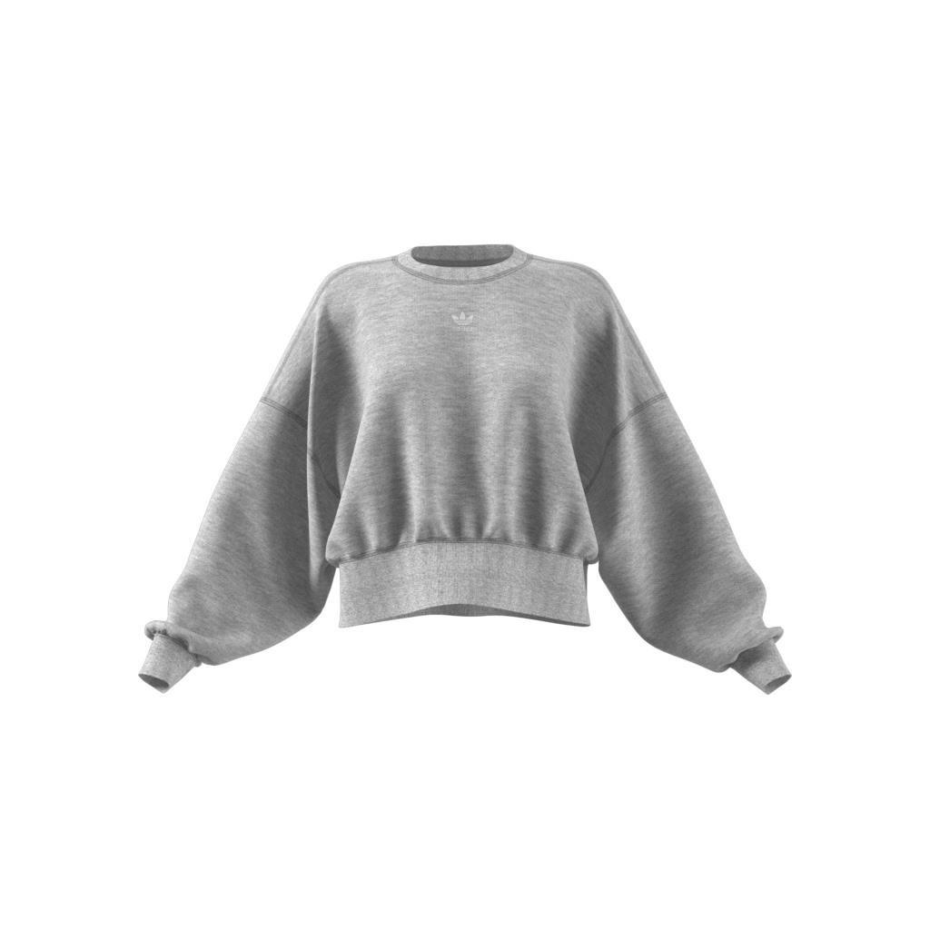 Adicolor Essentials Fleece Sweatshirt, Grey, A901_ONE, large image number 0