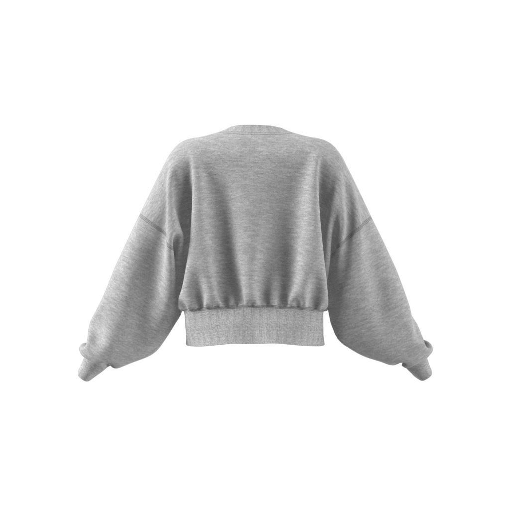 Adicolor Essentials Fleece Sweatshirt, Grey, A901_ONE, large image number 5