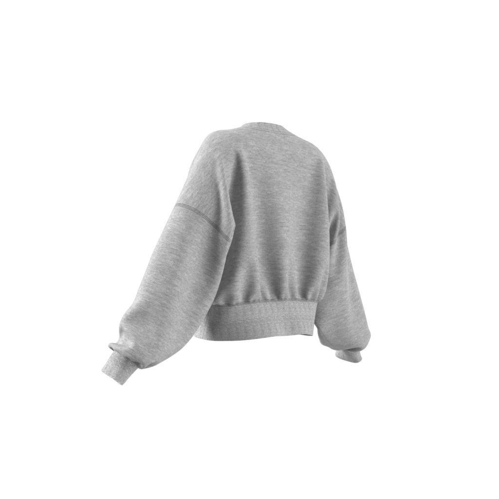 Adicolor Essentials Fleece Sweatshirt, Grey, A901_ONE, large image number 8