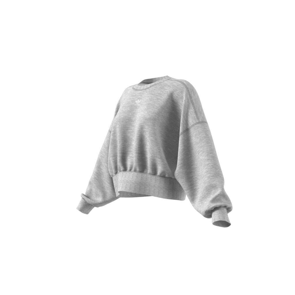 Adicolor Essentials Fleece Sweatshirt, Grey, A901_ONE, large image number 9
