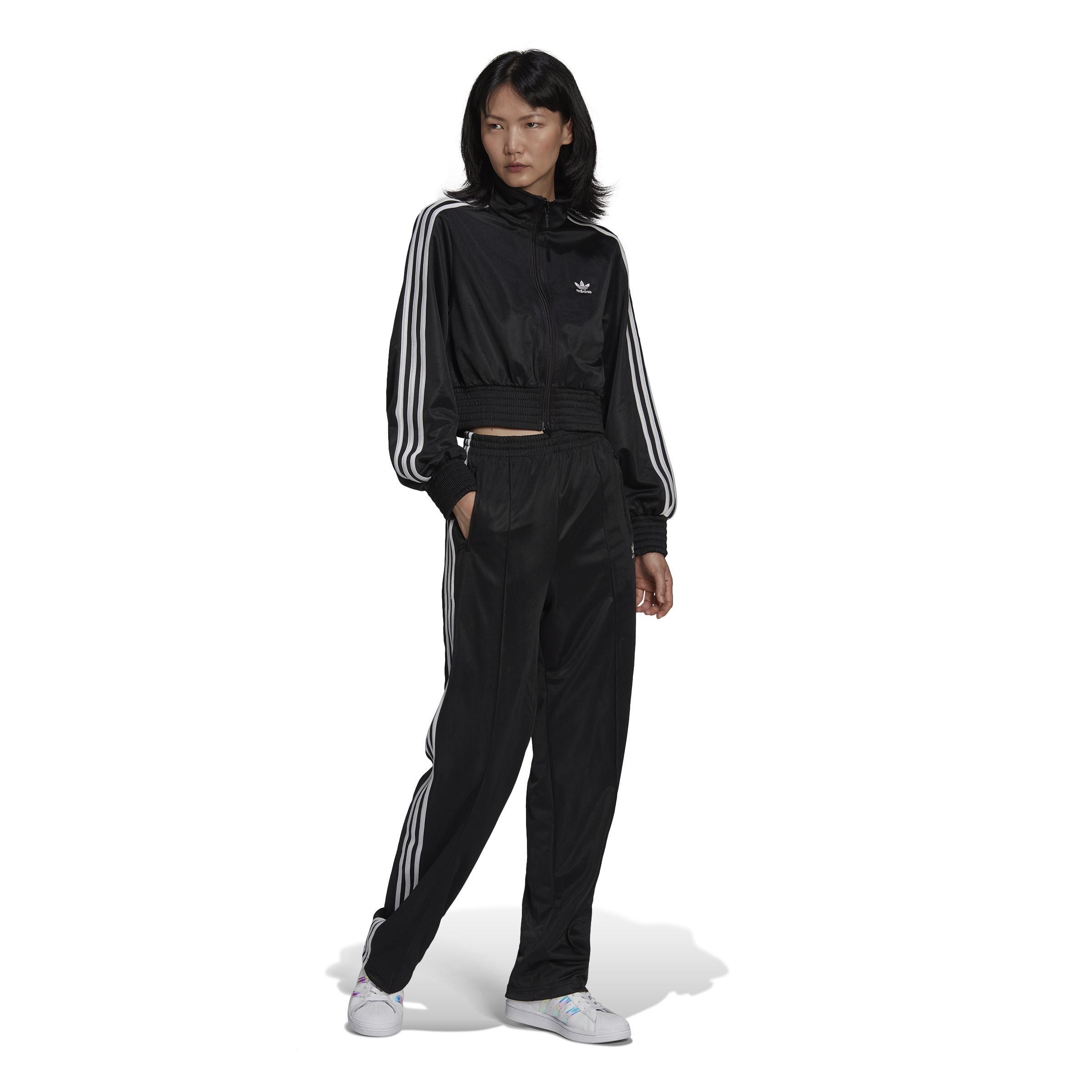 Adicolor Classics High-Shine Straight-Leg Track Pants