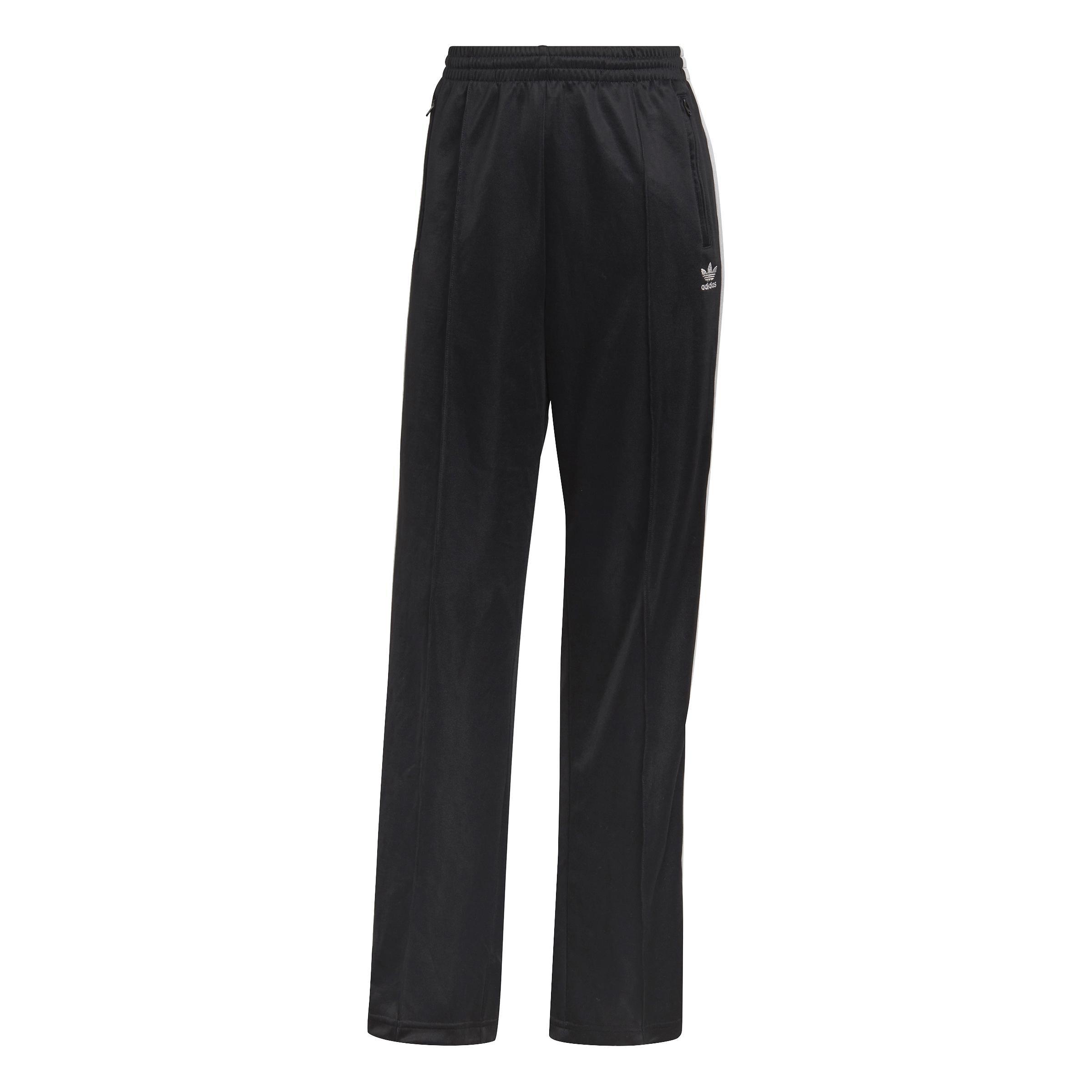 Adicolor Classics High-Shine Straight-Leg Track Trousers, Black, A901_ONE, large image number 4