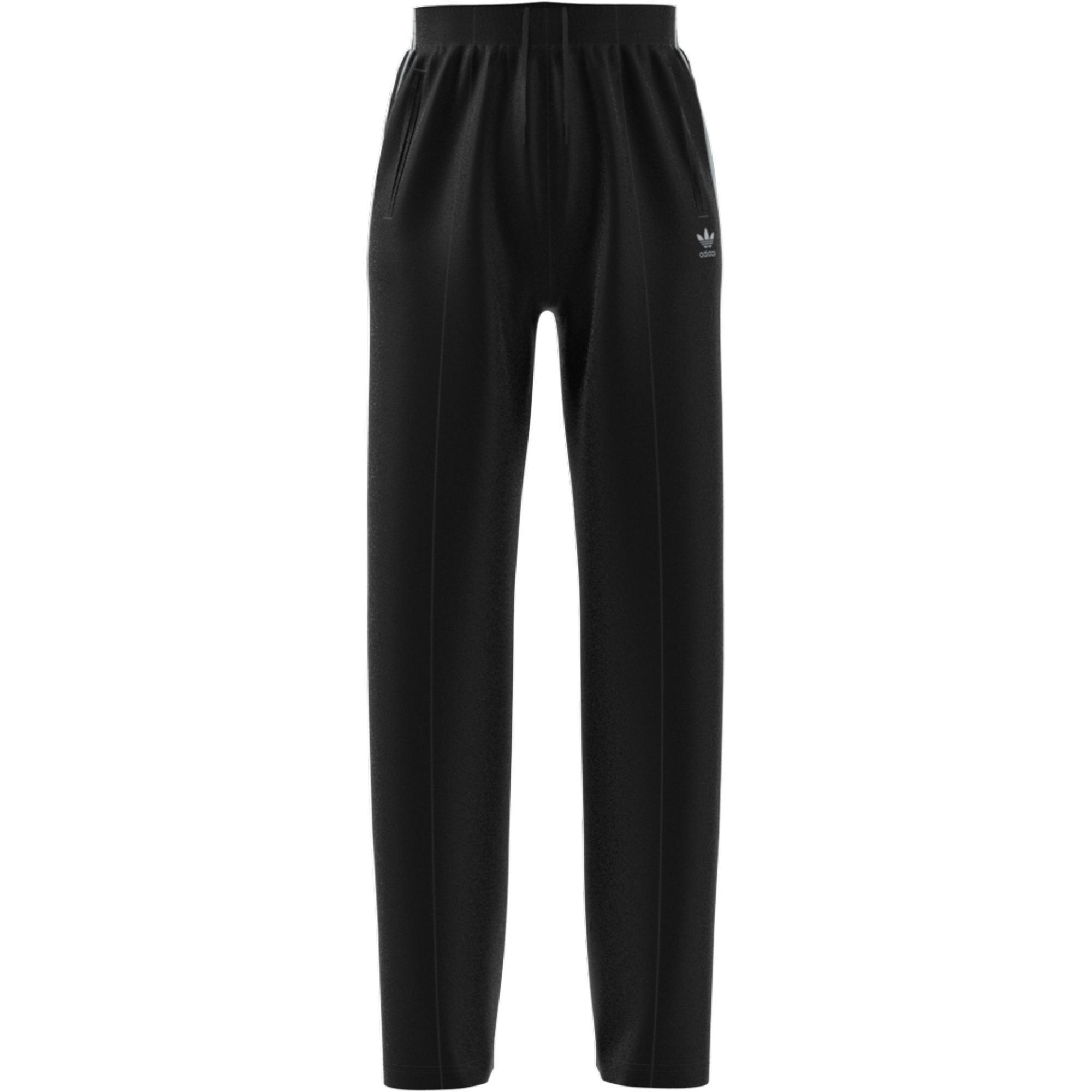 Adicolor Classics High-Shine Straight-Leg Track Trousers, Black, A901_ONE, large image number 6