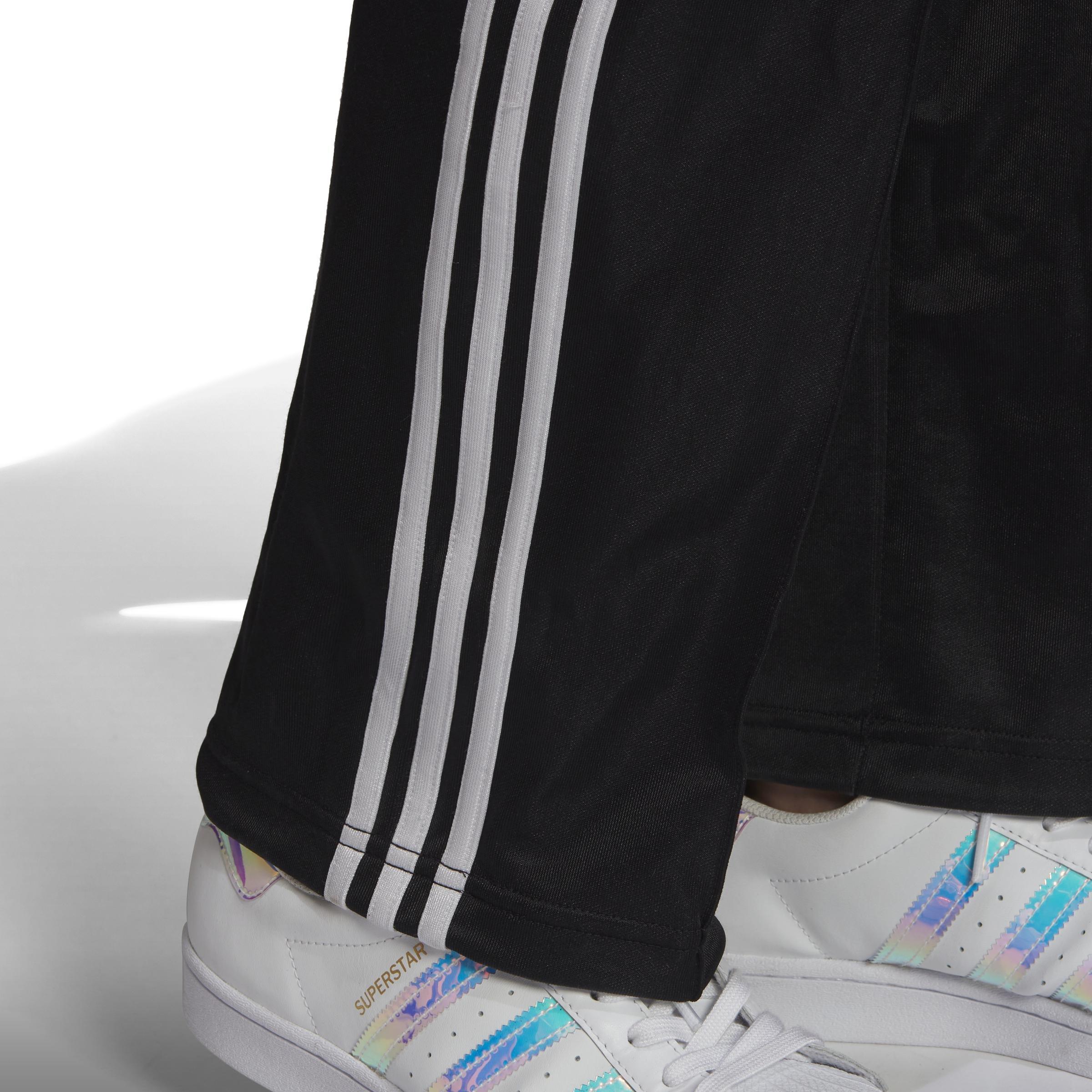 Adicolor Classics High-Shine Straight-Leg Track Trousers, Black, A901_ONE, large image number 14