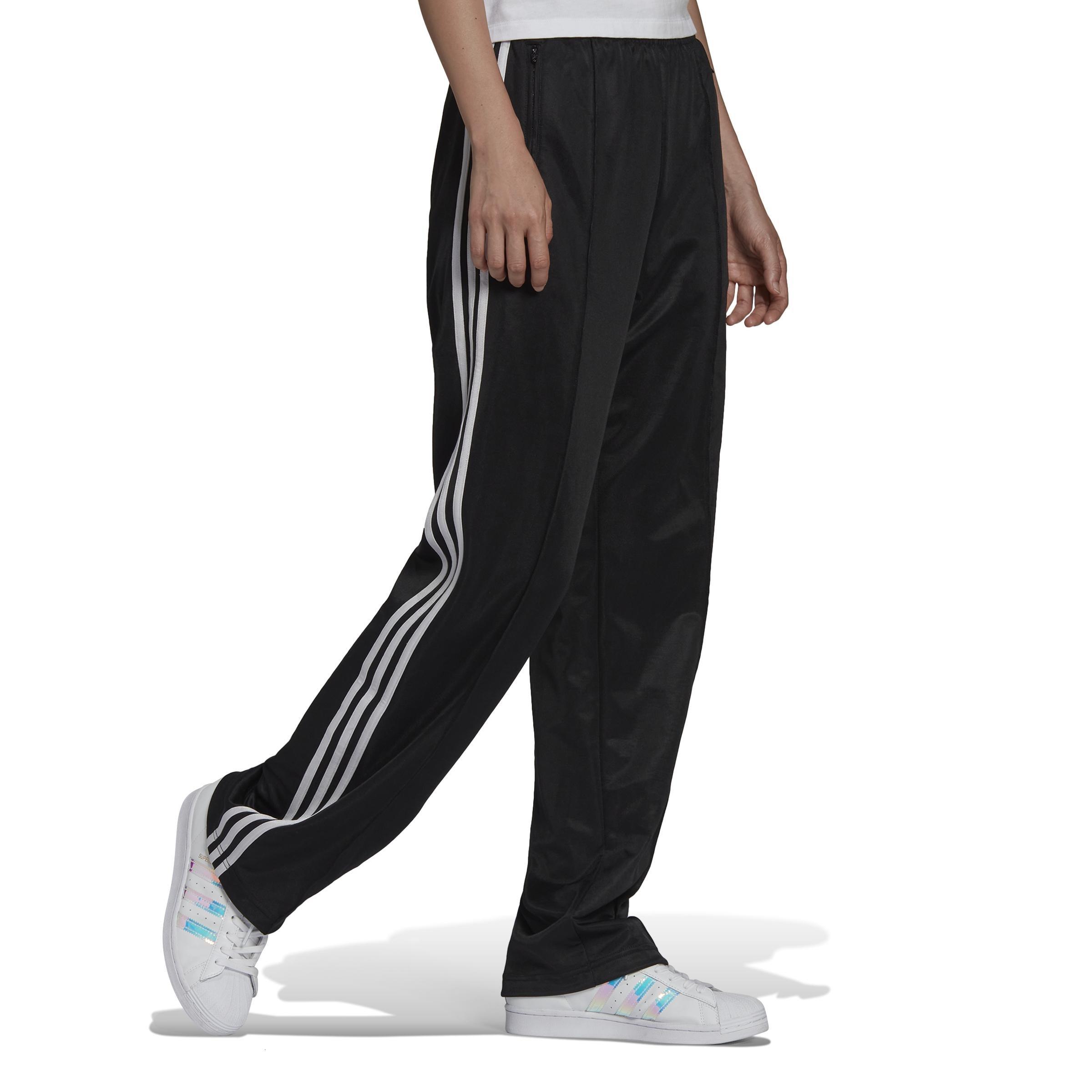 Adicolor Classics High-Shine Straight-Leg Track Trousers, Black, A901_ONE, large image number 25