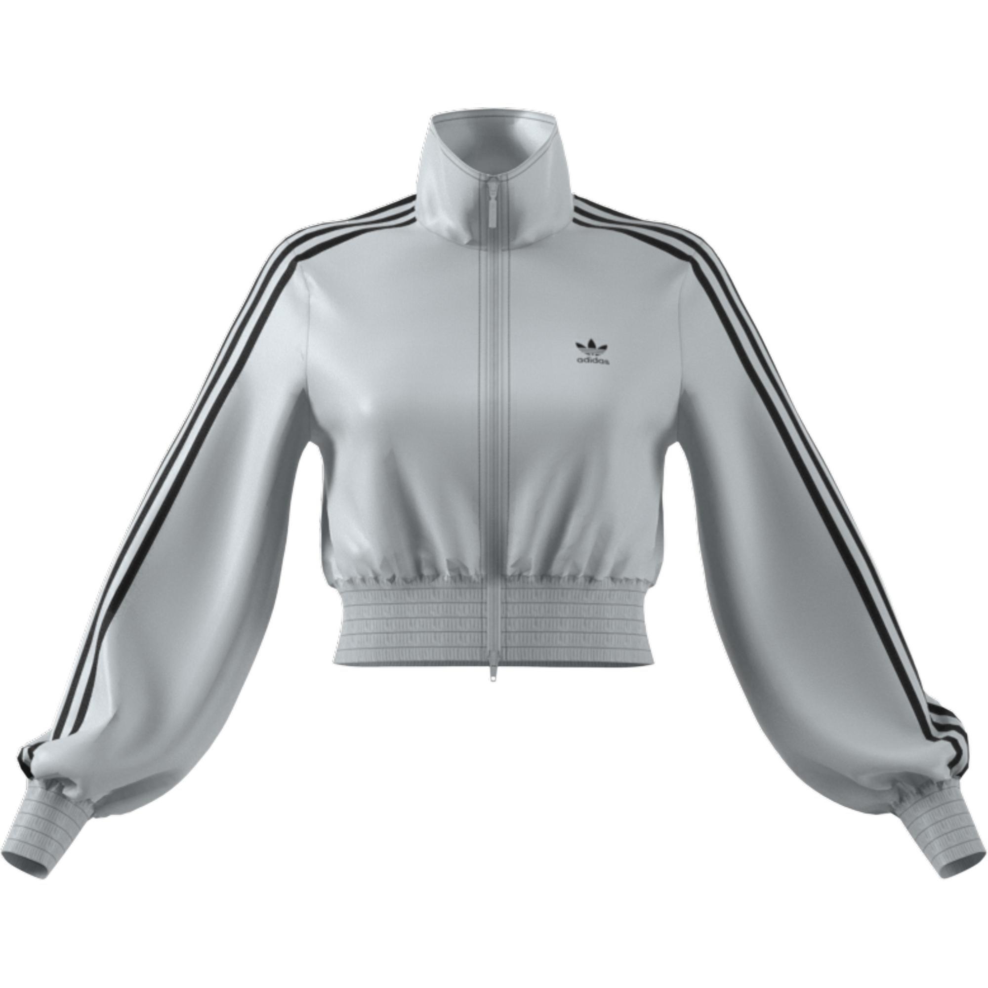 Adicolor Classics High-Shine Track Top, Silver, , large image number 3