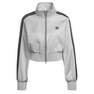 Women Adicolor Classics High-Shine Track Top, Silver, A901_ONE, thumbnail image number 6