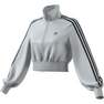 Women Adicolor Classics High-Shine Track Top, Silver, A901_ONE, thumbnail image number 14