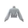 Women Adicolor Classics High-Shine Track Top, Silver, A901_ONE, thumbnail image number 16
