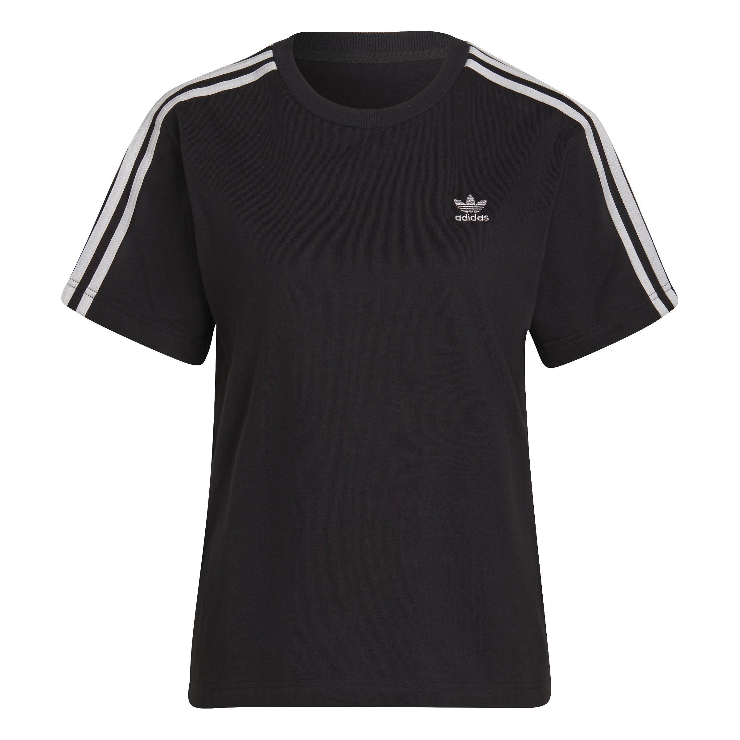 Adicolor Classics High Shine T-Shirt, Black, A901_ONE, large image number 2