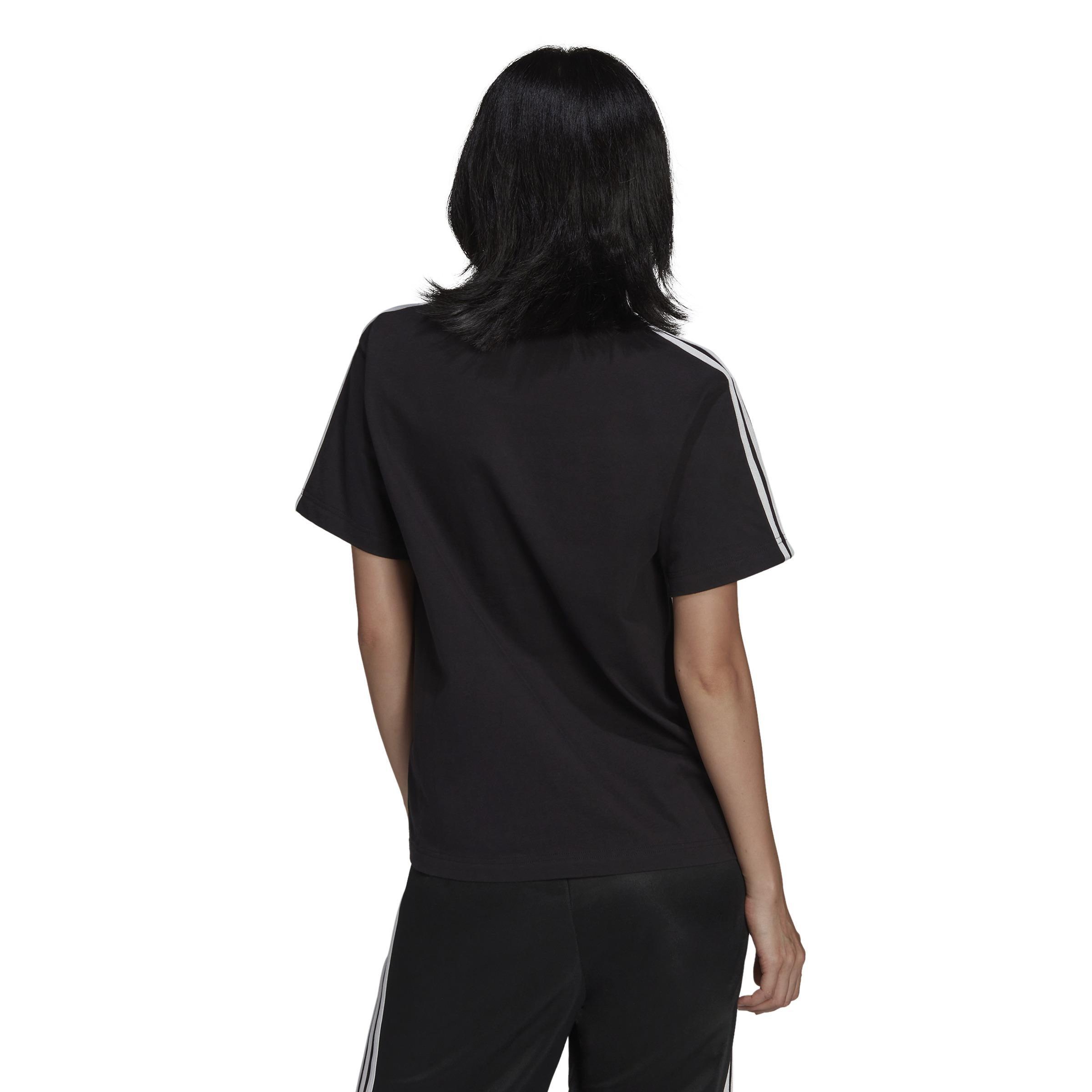 Adicolor Classics High Shine T-Shirt, Black, A901_ONE, large image number 3