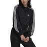 Women Adicolor Classics High-Shine Track Top, Black, A901_ONE, thumbnail image number 4