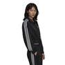Women Adicolor Classics High-Shine Track Top, Black, A901_ONE, thumbnail image number 18