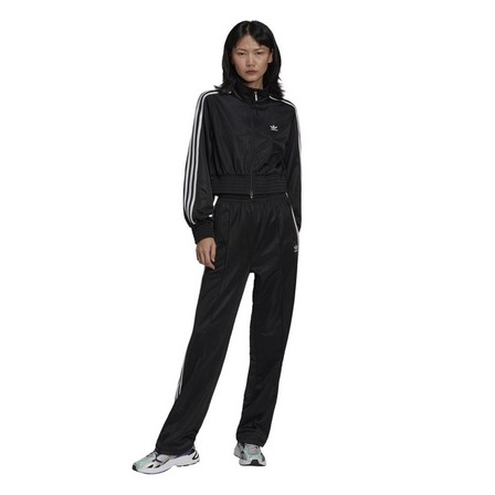 Women Adicolor Classics High-Shine Track Top, Black, A901_ONE, large image number 26
