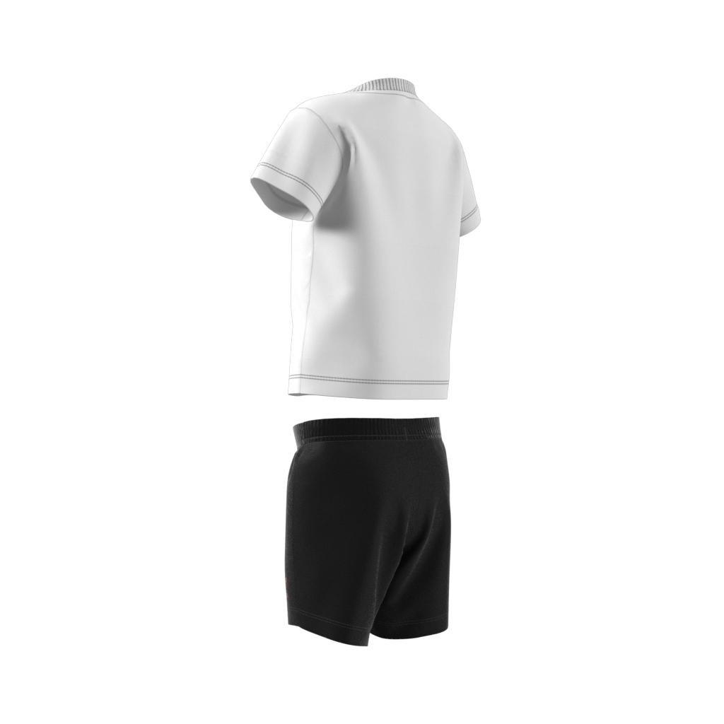 Unisex Kids Disney Mickey And Friends Shorts-And-T-Shirt Set, White, , large image number 8