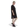 Women Adicolor Plisse Tee Dress, Black, A901_ONE, thumbnail image number 1