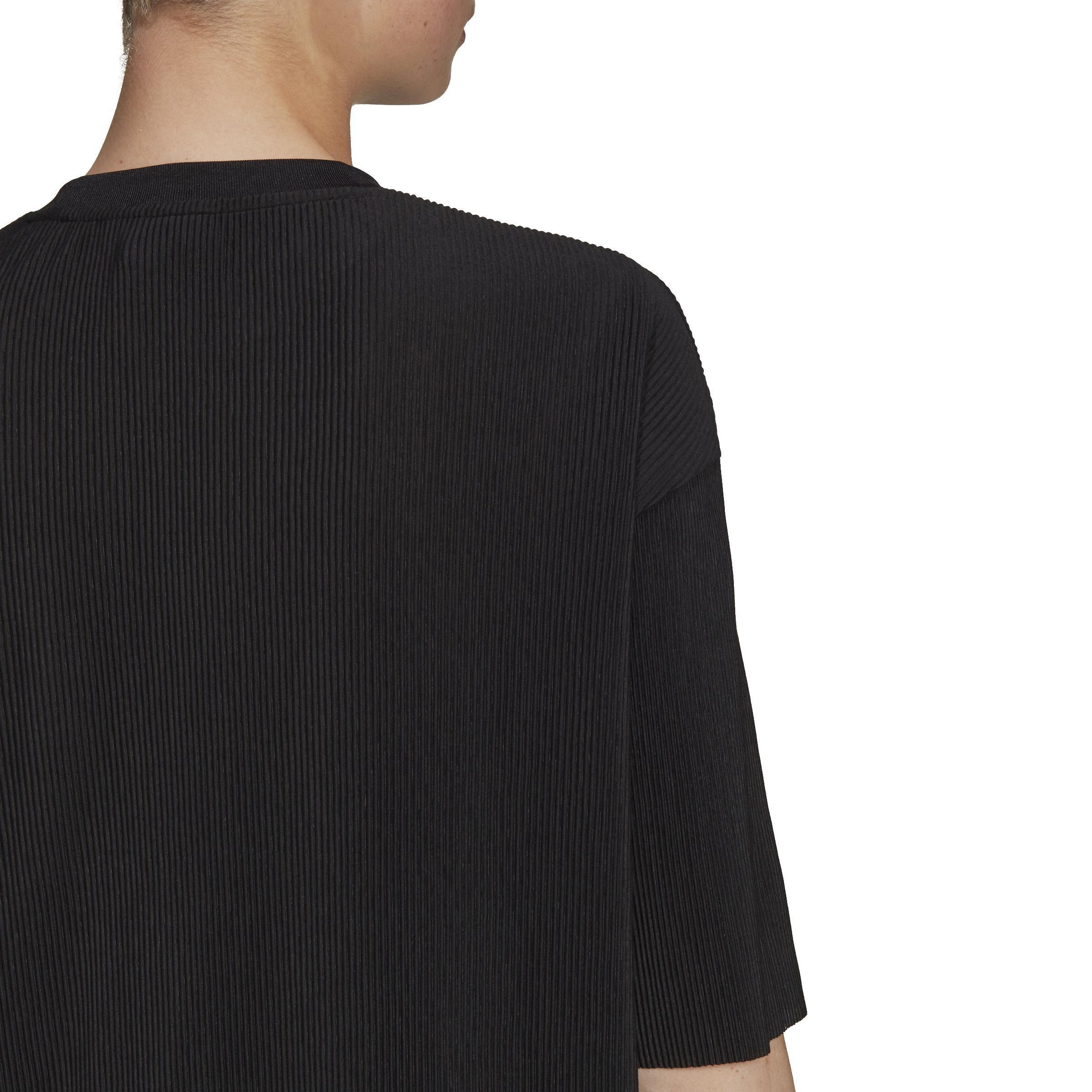 Adicolor Plisse Tee Dress, Black, , large image number 7
