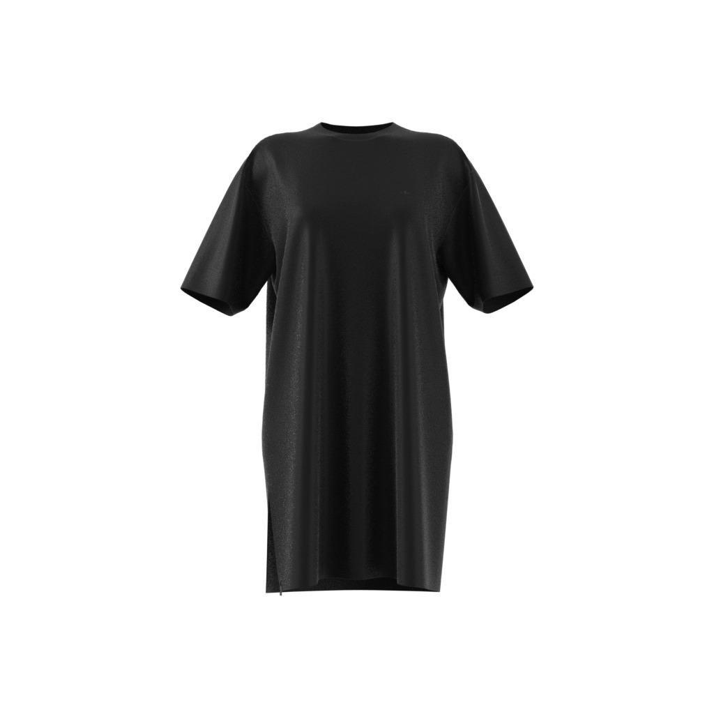 Adicolor Plisse Tee Dress, Black, A901_ONE, large image number 10