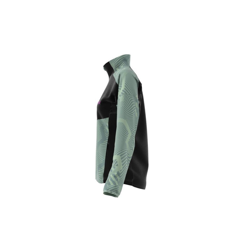 Terrex Trail Running Printed Windbreaker, Green, , large image number 9
