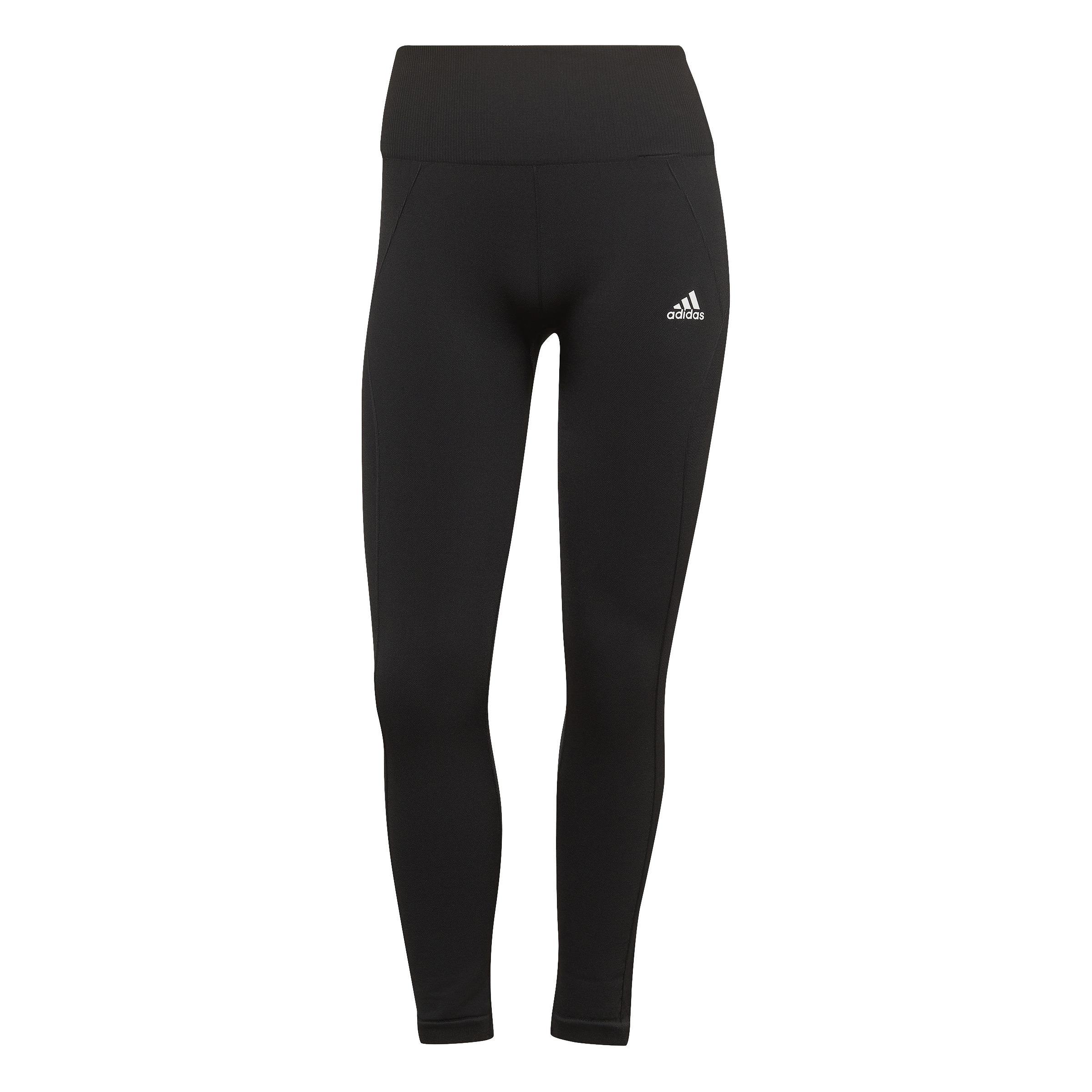 Aeroknit 7/8 Sports Leggings, Black, A901_ONE, large image number 1