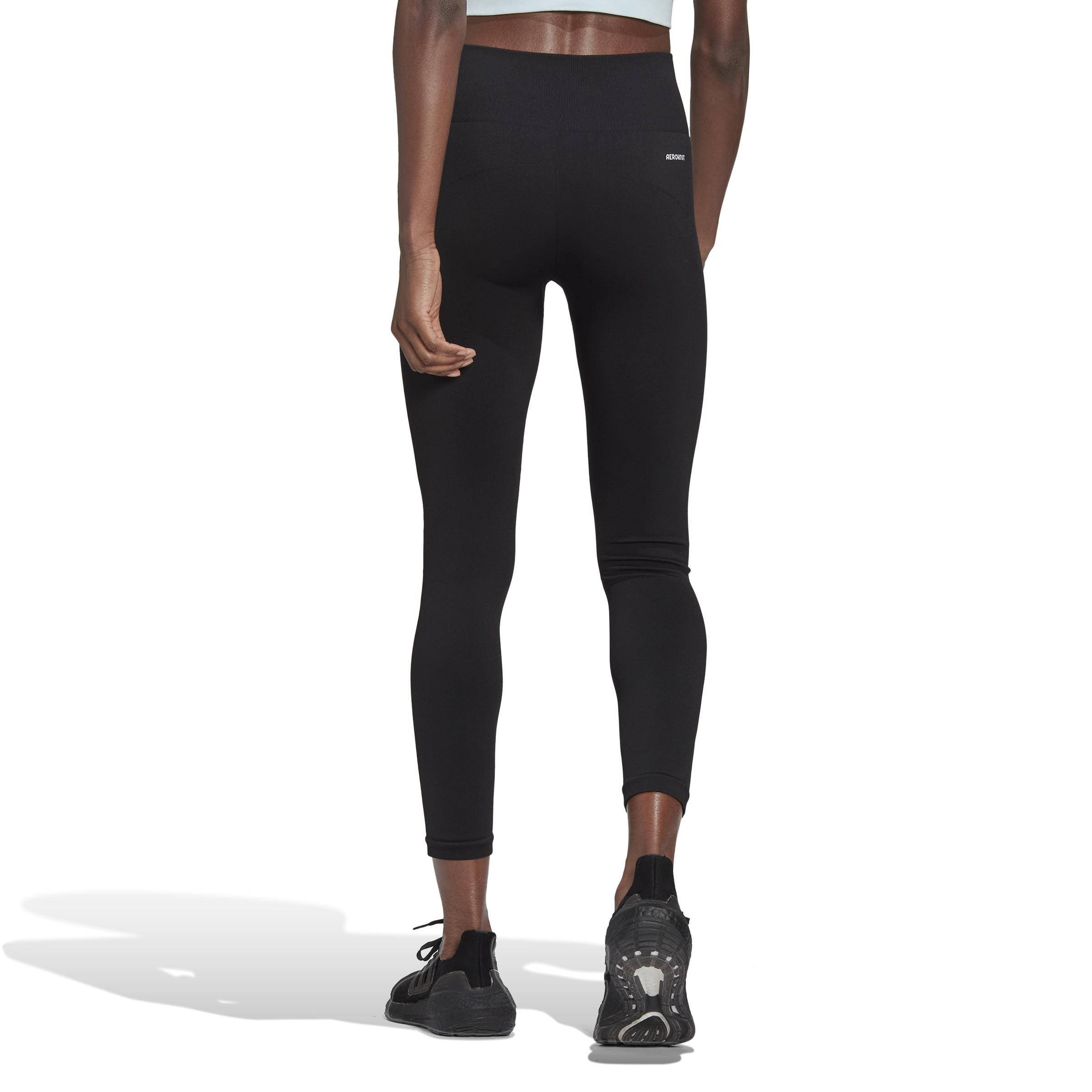 Aeroknit 7/8 Sports Leggings, Black, A901_ONE, large image number 2