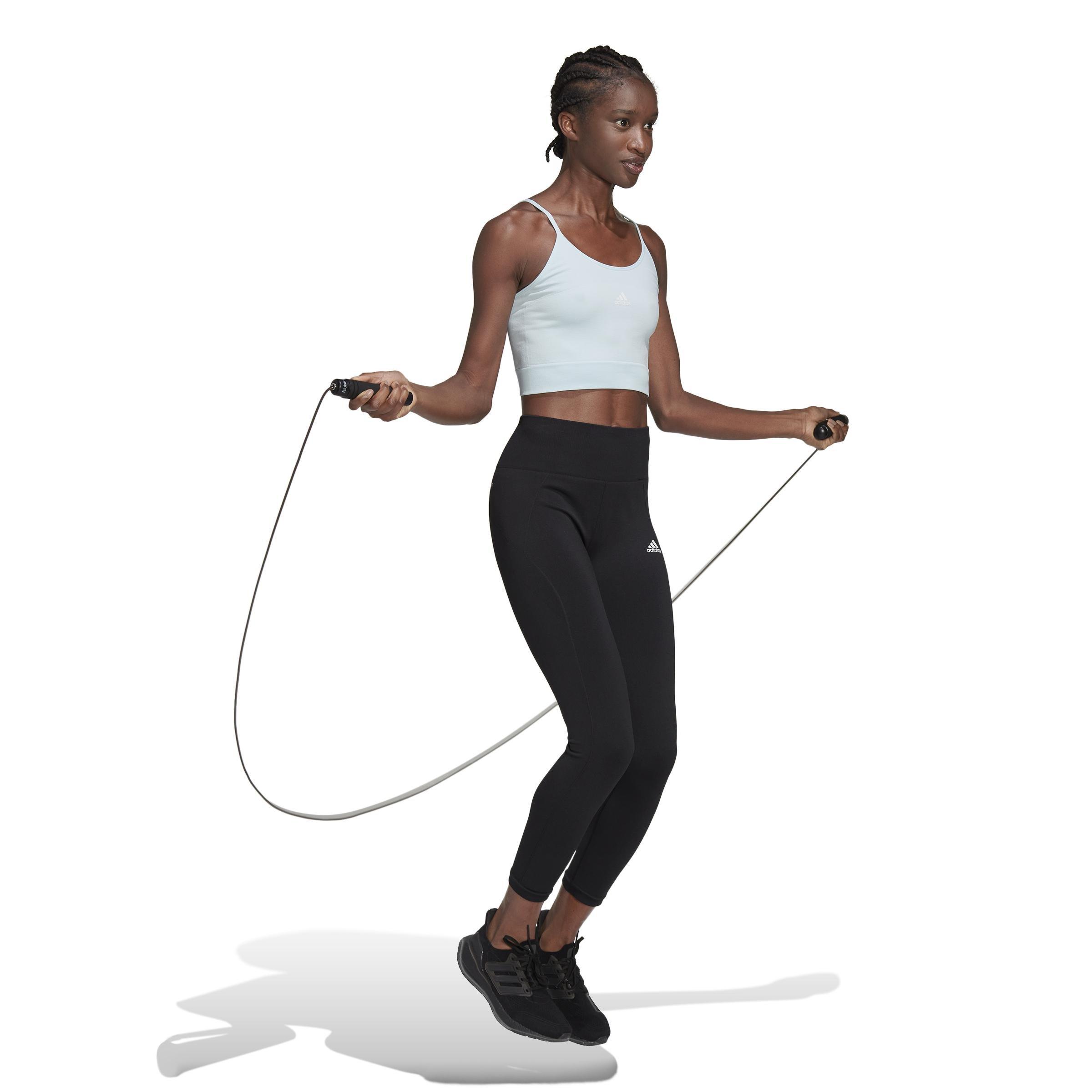 Aeroknit 7/8 Sports Leggings, Black, A901_ONE, large image number 7