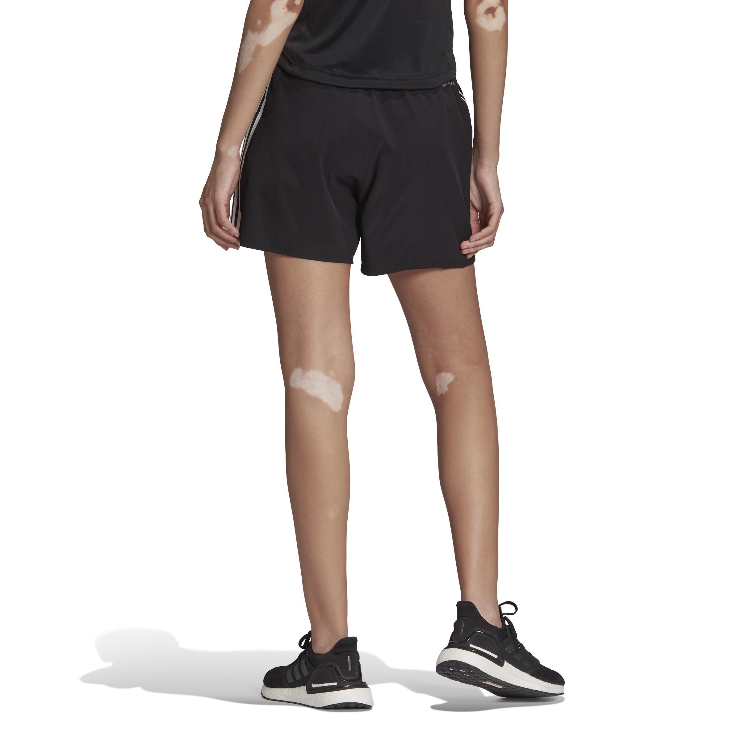 Trainicons 3-Stripes Woven Shorts, Black, , large image number 2