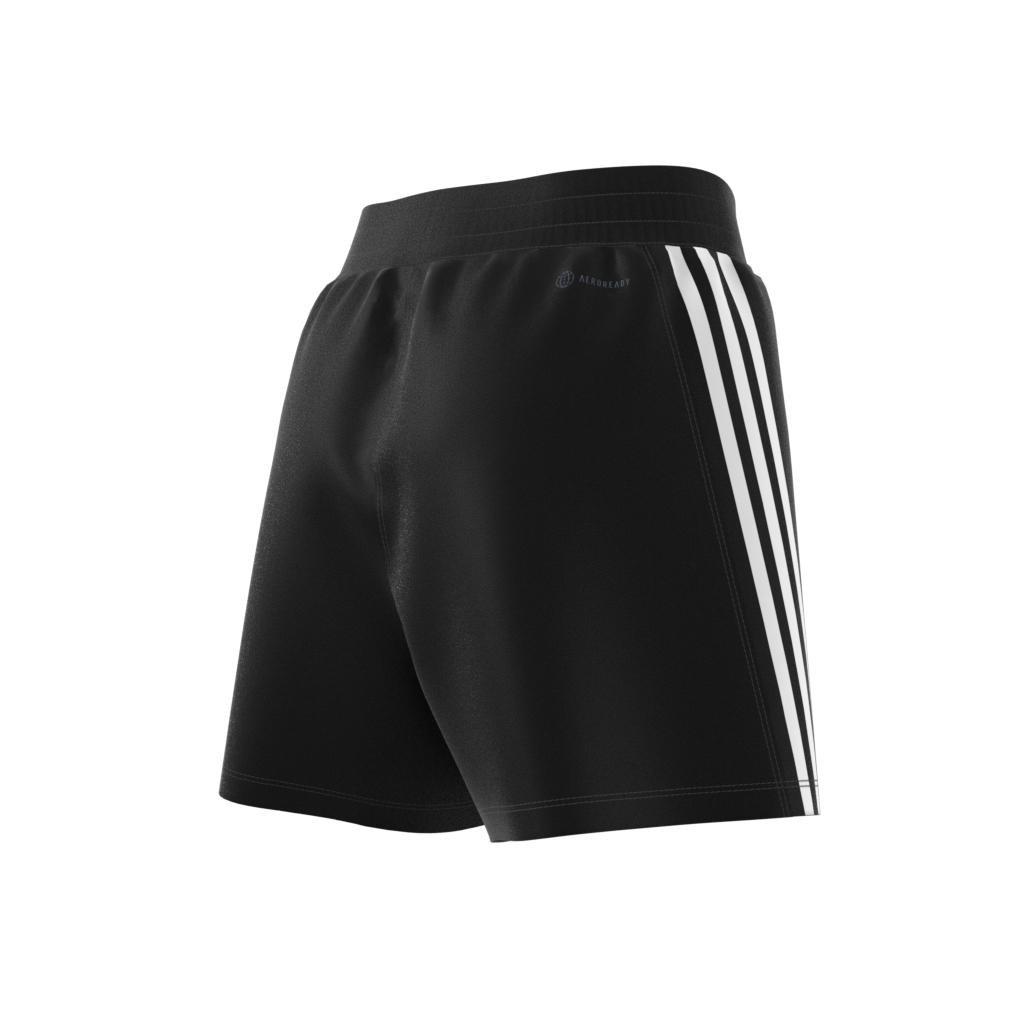 Trainicons 3-Stripes Woven Shorts, Black, , large image number 6