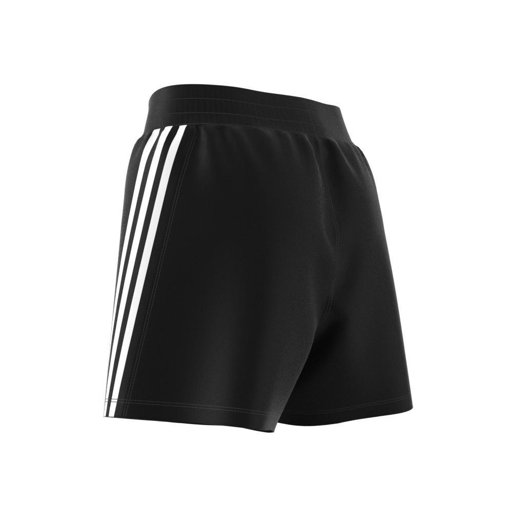 Trainicons 3-Stripes Woven Shorts, Black, A901_ONE, large image number 12