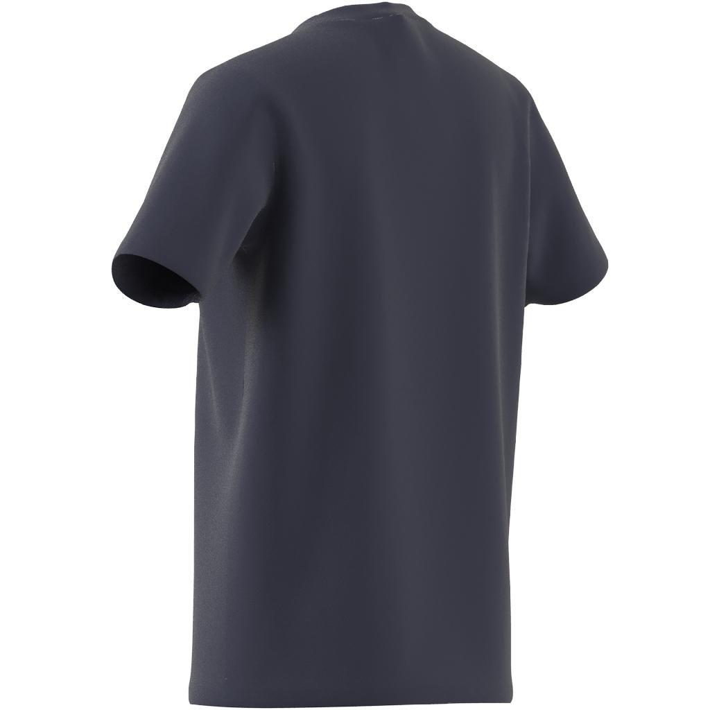 Kids Pogba Graphic Football T-Shirt, Blue, A901_ONE, large image number 12
