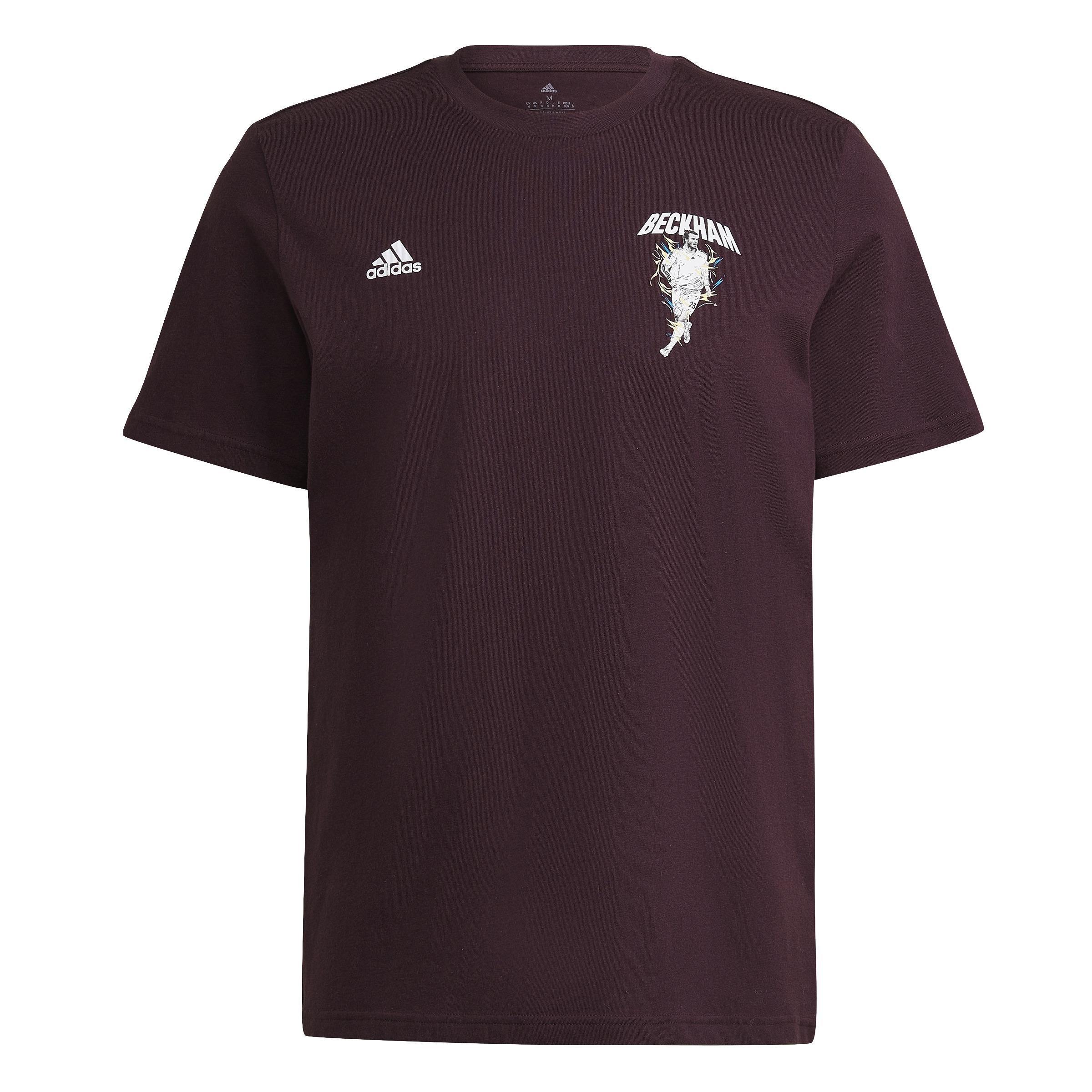 Beckham Football Icon Graphic T-Shirt, Red, , medium