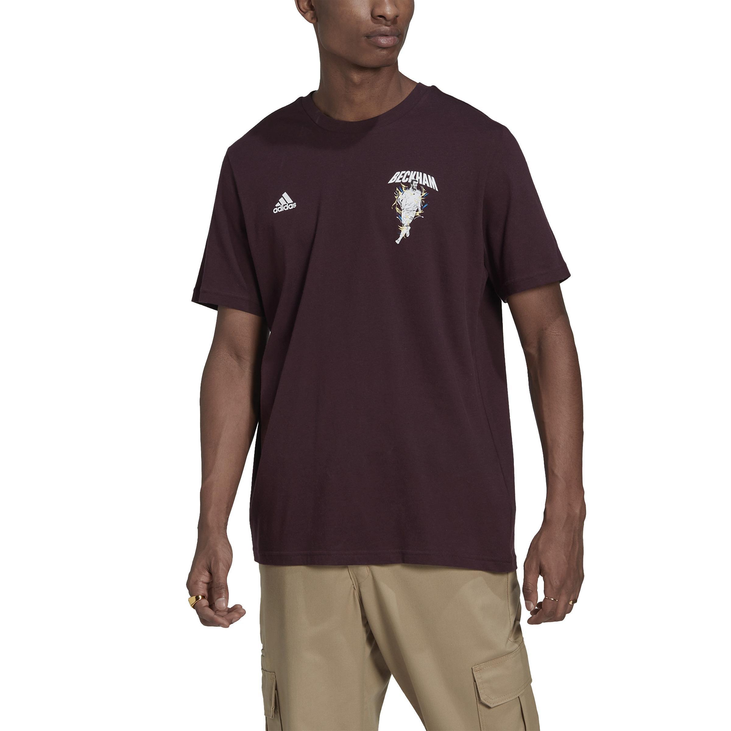 Beckham Football Icon Graphic T-Shirt, Red, , large image number 1