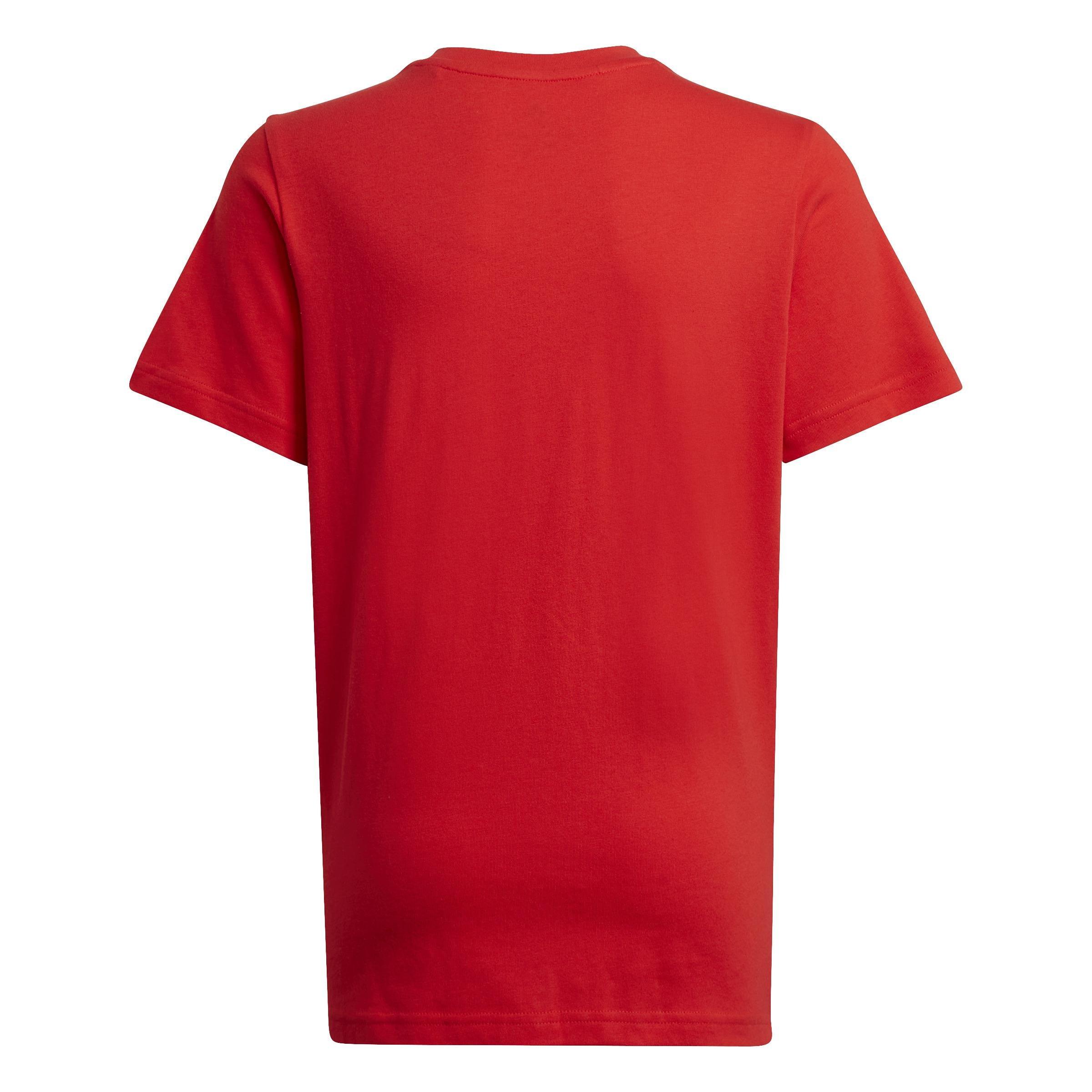 Kids Salah Graphic Football T-Shirt, Red, , large image number 2