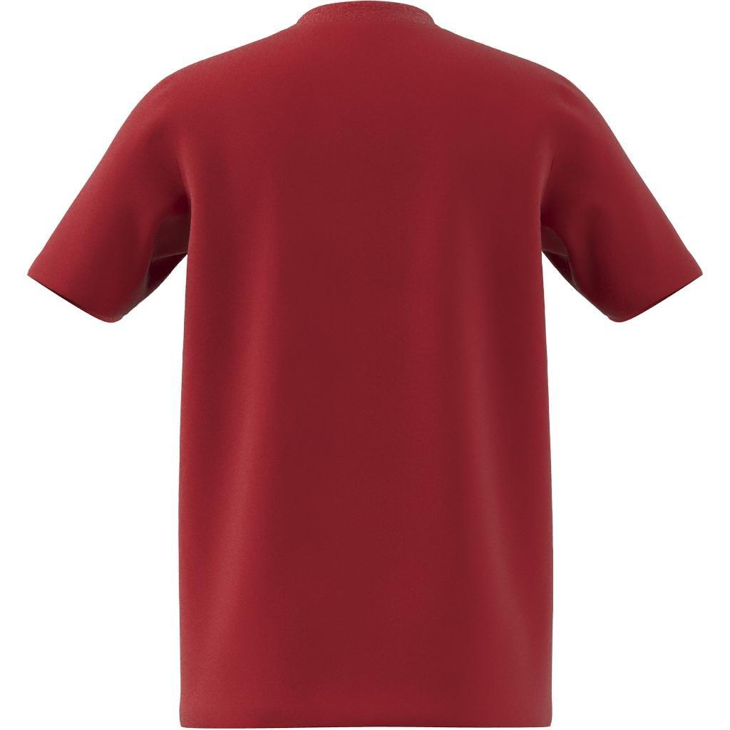 Kids Salah Graphic Football T-Shirt, Red, , large image number 8